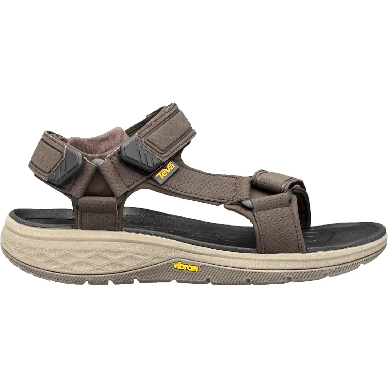 sandals with high arch supportMen's Teva Strata Universal Turkish Coffee Synthetic