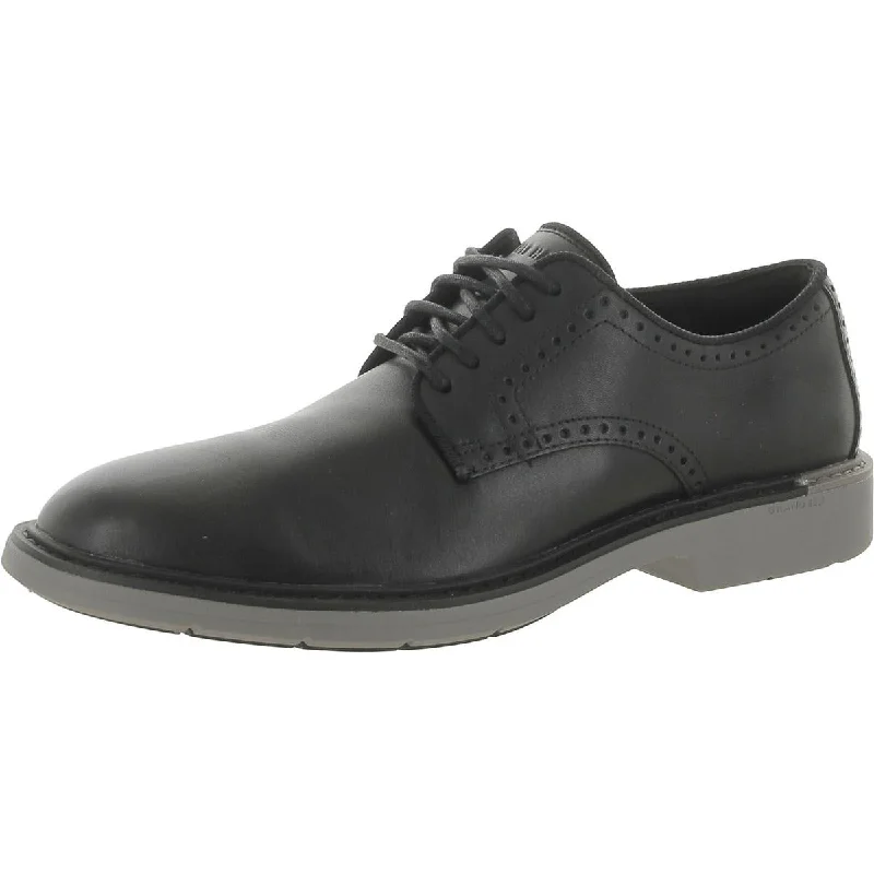 Cole Haan Mens The Go-To Leather Lace-Up Oxfords