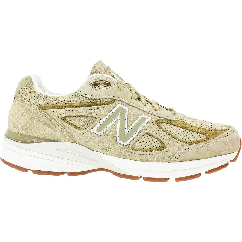 lightweight athletic shoesMen's New Balance M990HL4 Running Shoes Hemp/Linseed Suede/Mesh