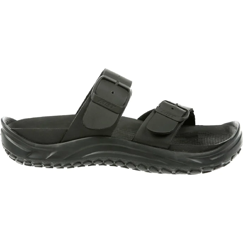 sandals for strolling through townMen's MBT Nakuru Black Synthetic