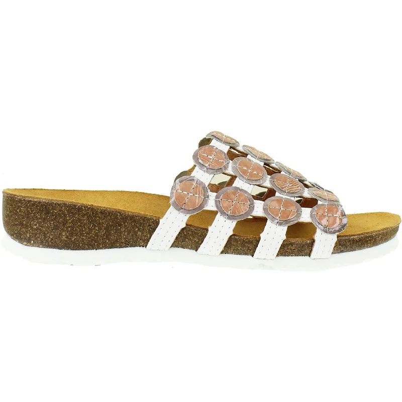 sandals for outdoor activitiesWomen's Think Julia 247 Bianco/Kombi Leather