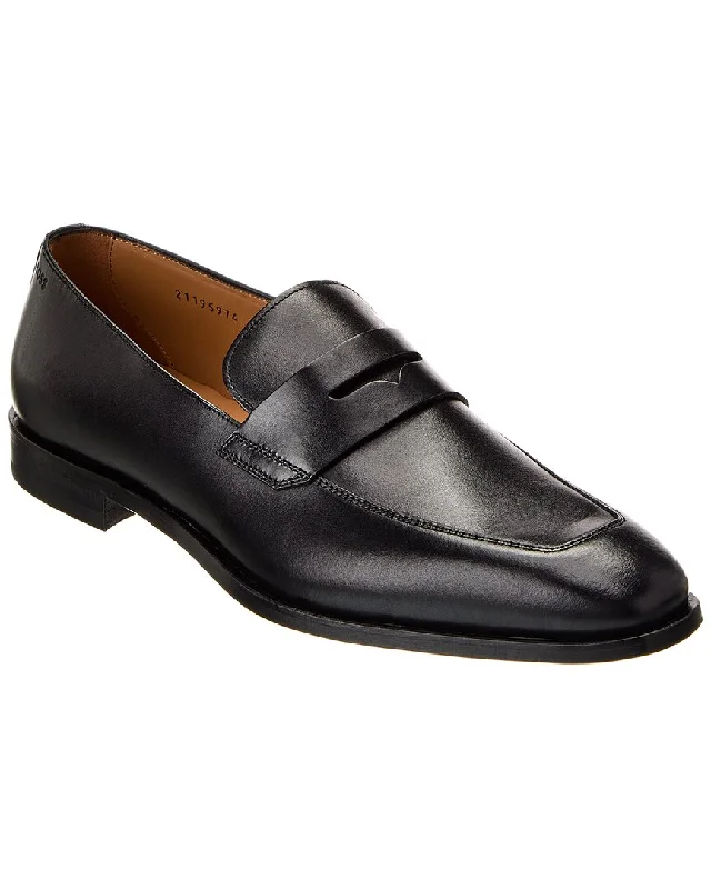 loafers for women with timeless style for year-round wear-Hugo Boss Lisbon Leather Loafer