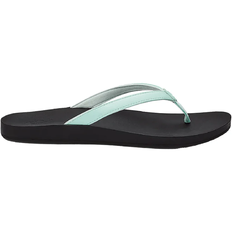 sandals for walking in the parkWomen's OluKai Puawe Sea Glass/Black Synthetic