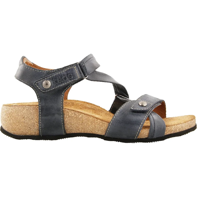 sandals with a flexible soleWomen's Taos Universe Navy Leather