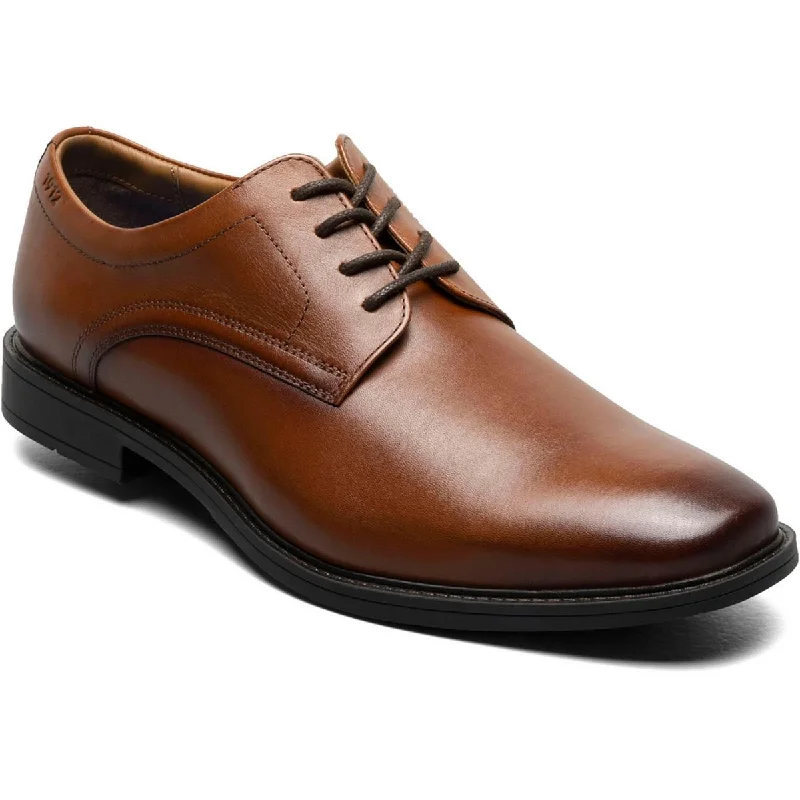 Nunn Bush Mens Lace Up Square Toe Oxfords