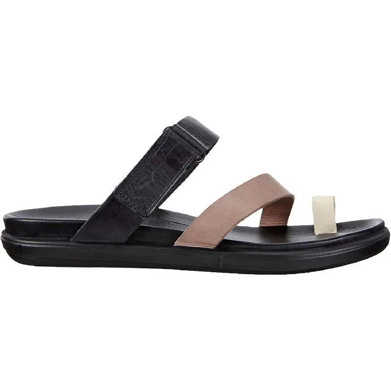 sandals with adjustable back strapsWomen's Ecco Simpil Limestone/Woodrose/Black Leather