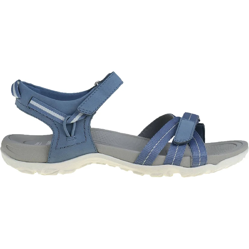 sandals with cool toe protectionWomen's Earth Ember Cobalt Blue Synthetic