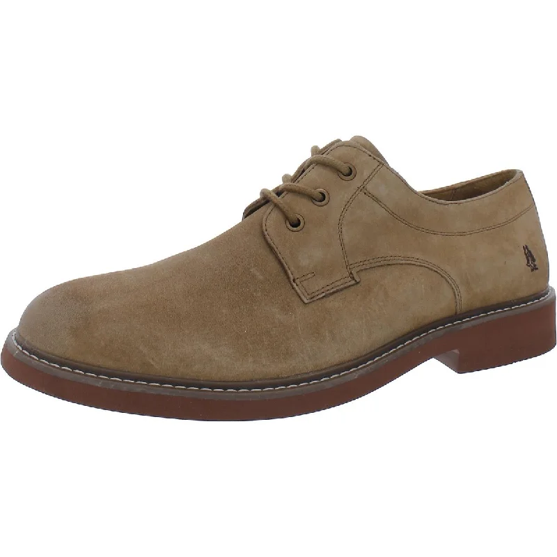 Hush Puppies Mens Detroit PT Leather Lace Up Oxfords