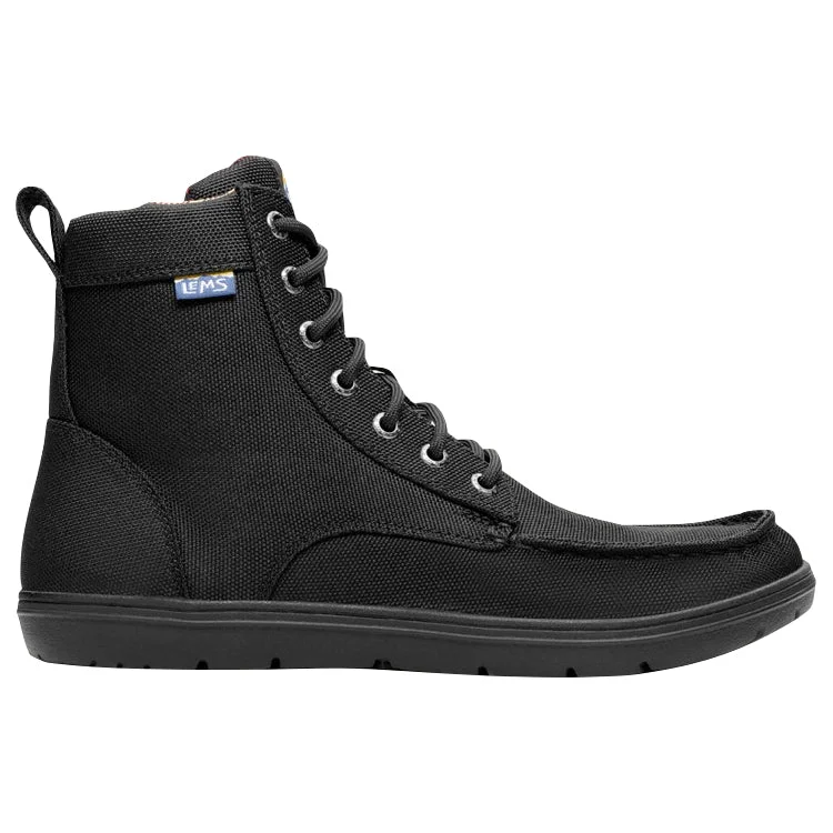 Comfortable boots with a modern design for daily wearLems Boulder Boot Vegan Black