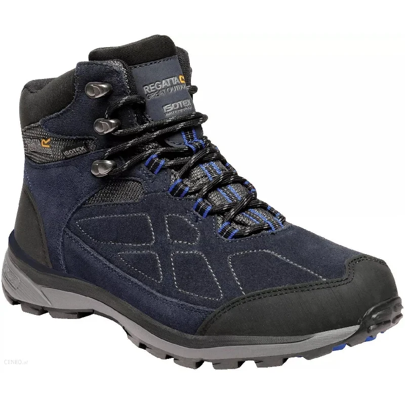 Boots with a wide range of colors for versatile optionsRegatta Samaris Suede Mid Mens Waterproof Walking Boots - Navy