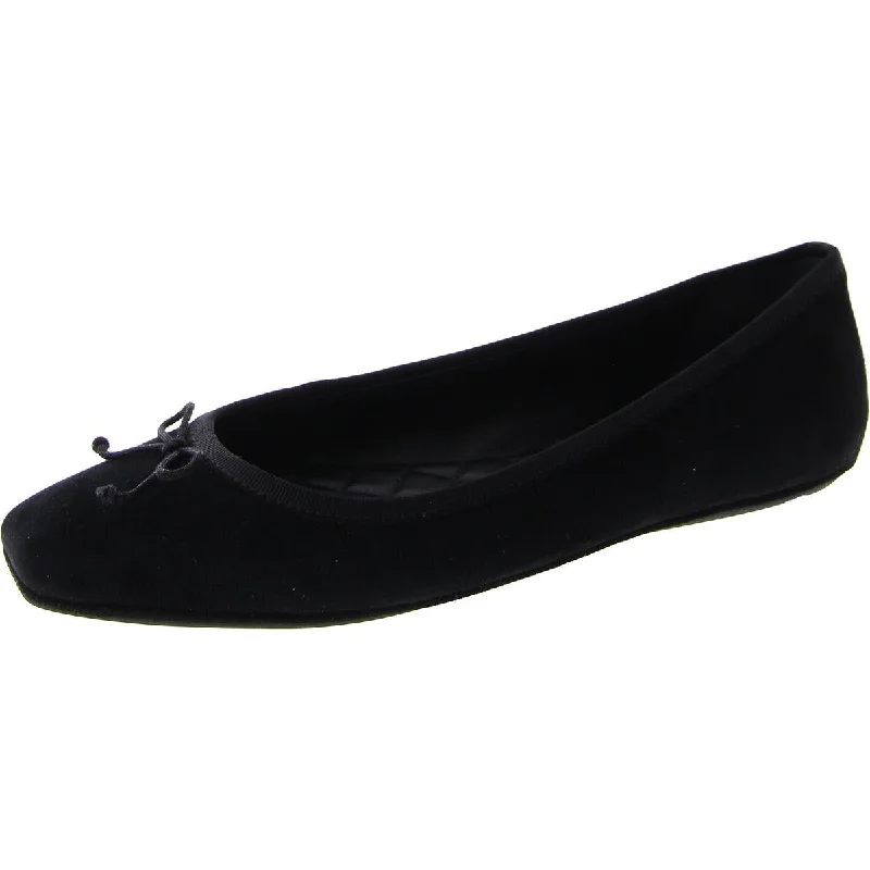 Stylish flats with geometric accents for a modern lookComfortable flats with extra cushioning for all-day wearWomens Suede Slip On Ballet Flats