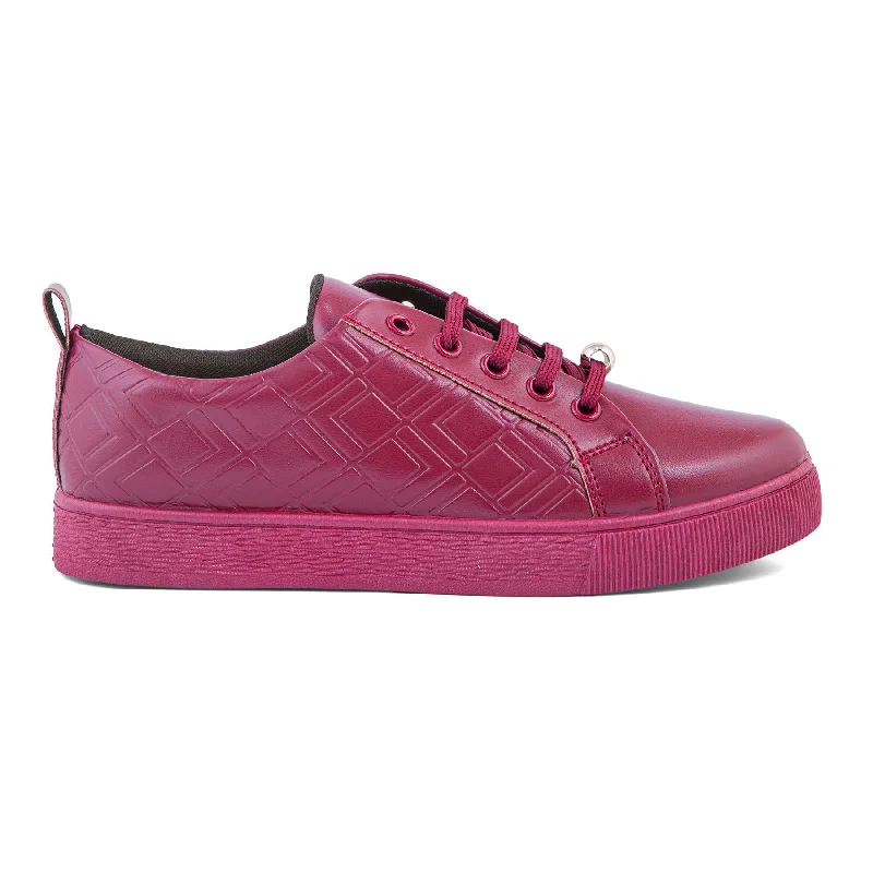 shoes for running with breathable side meshMaroon Casual Sneaker AT7332