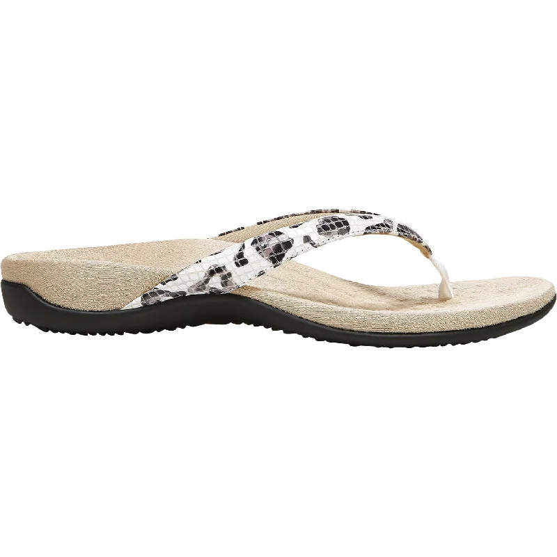 sandals for every summer dayWomen's Vionic Dillon White Leopard Leather