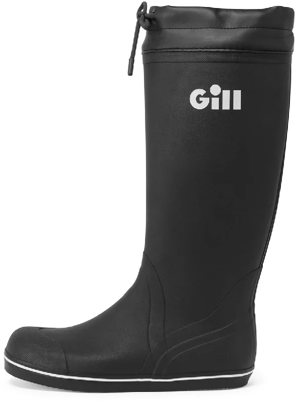 Trendy booties for a stylish edgeGill Tall Yachting Boots - Black