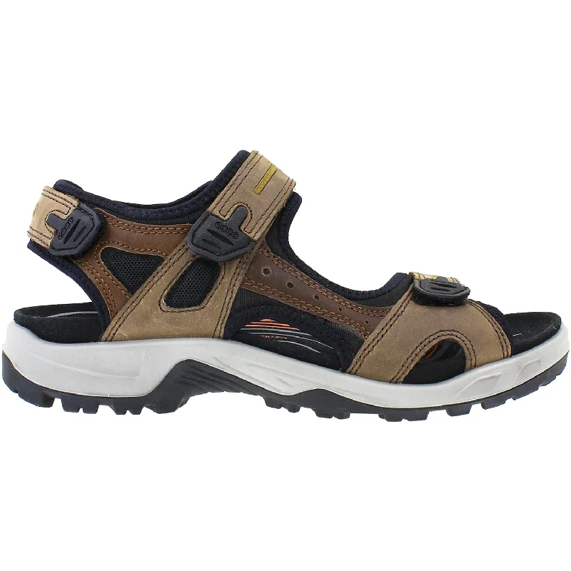 sandals for every outdoor beach activityMen's Ecco Yucatan Espresso/Cocoa/Black Nubuck/Leather