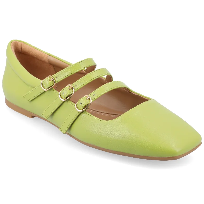 Flats with a thick rubber sole for extra durabilityComfortable flats with a versatile styleJournee Collection Women's Tru Comfort Foam Darlin Flats