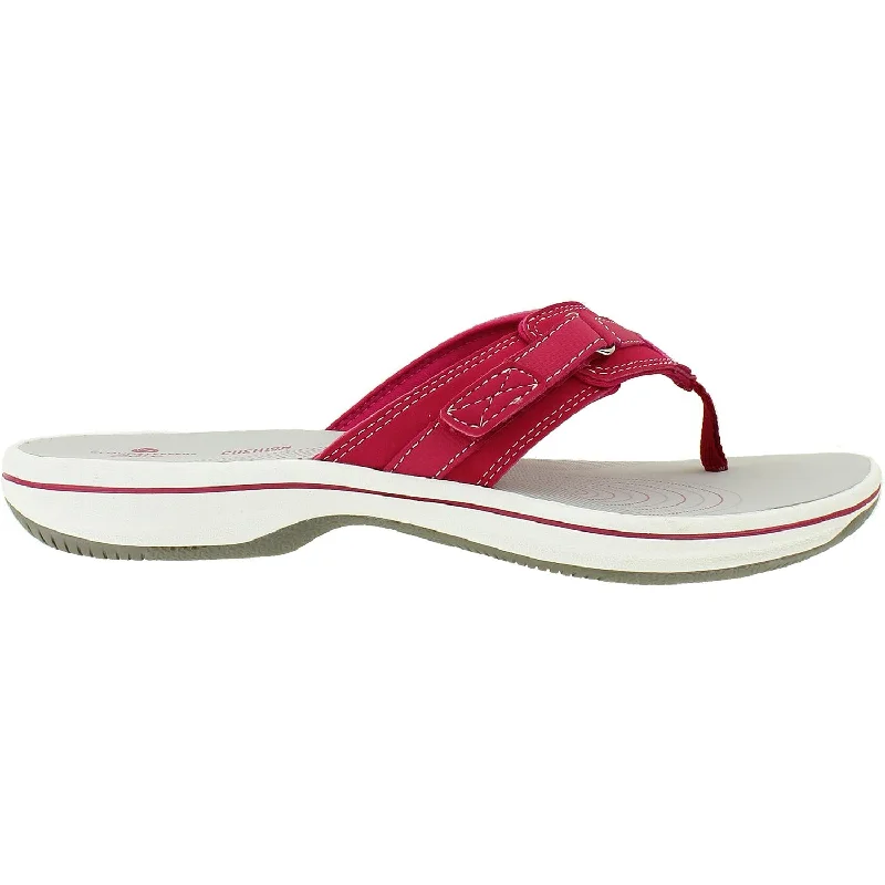 sandals for coastal outdoor funWomen's Clarks Cloudsteppers Breeze Sea Rose Synthetic