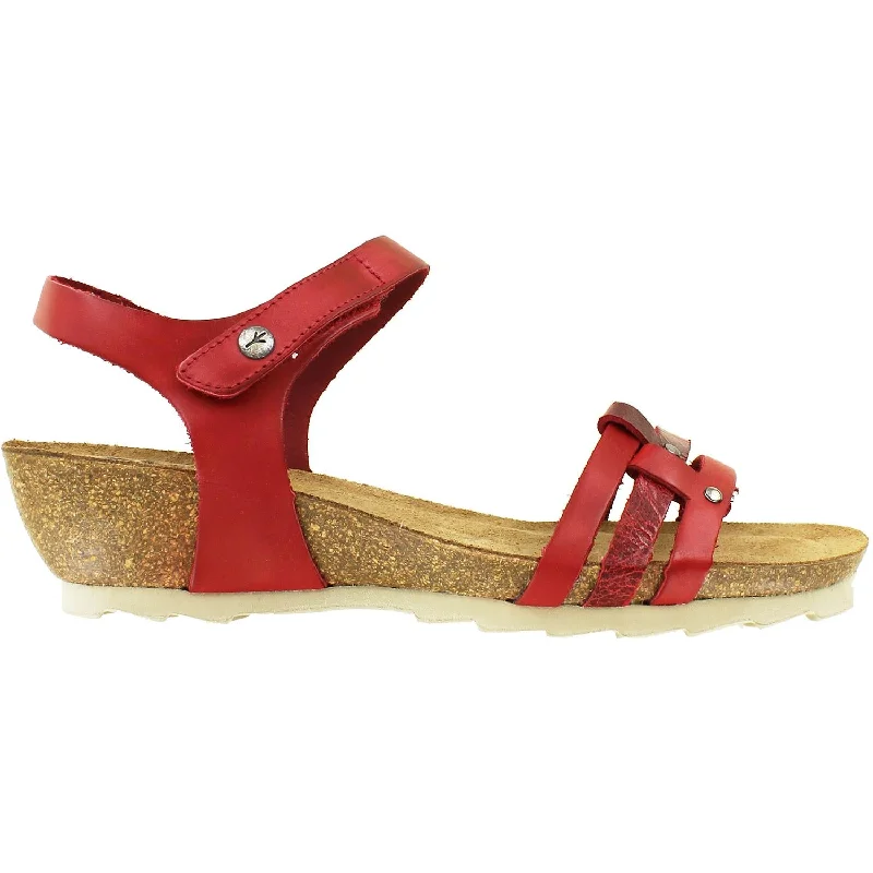 sandals for summer hikingWomen's Wanda Panda Brenda Burdeos Combi Leather