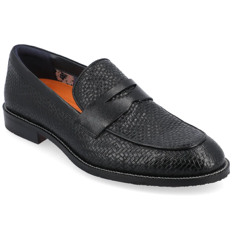 loafers for women with luxurious velvet material for a plush look-Thomas & Vine Barlow Apron Toe Penny Loafer