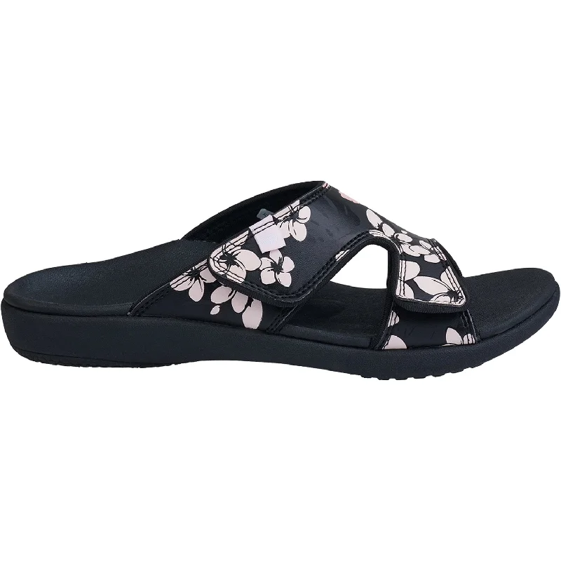 sandals for outdoor family adventuresWomen's Spenco Kholo 2 Luau Black Synthetic