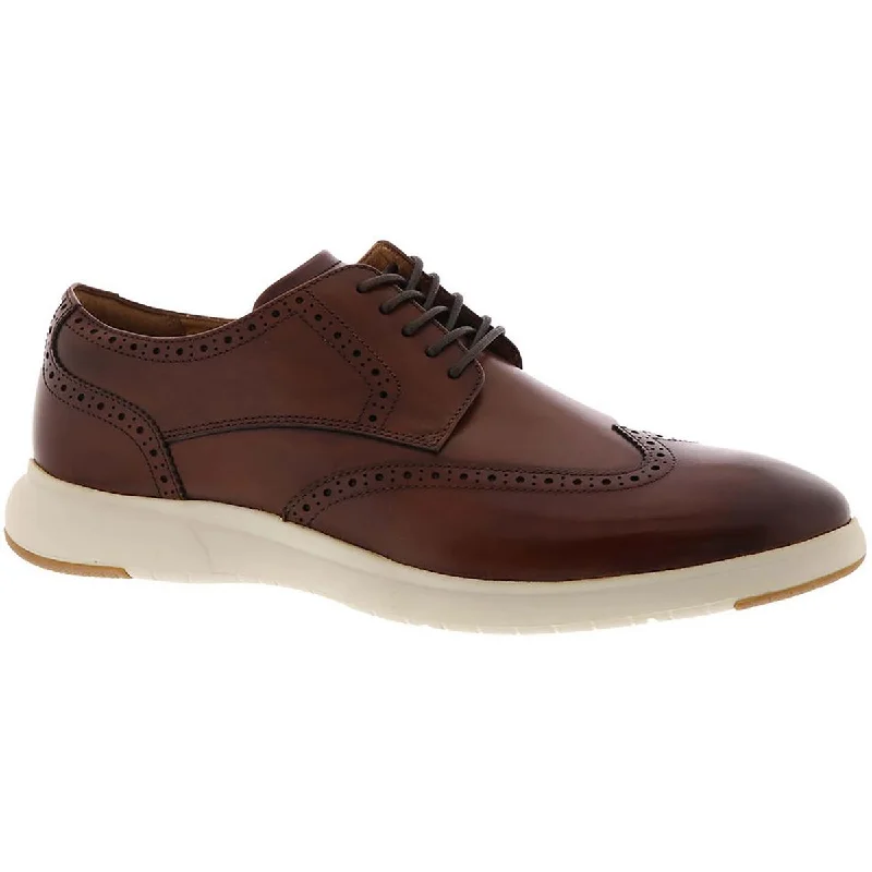 Florsheim Mens Dash Leather Wingtip Oxfords