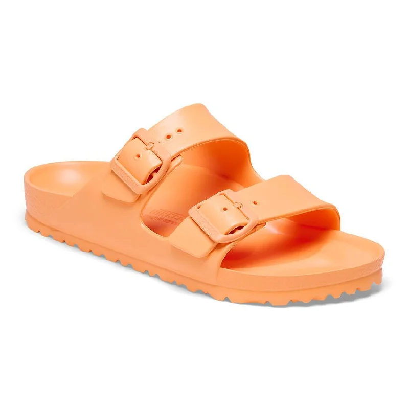 sandals for casual beach partiesBirkenstock Arizona Essentials EVA Papaya