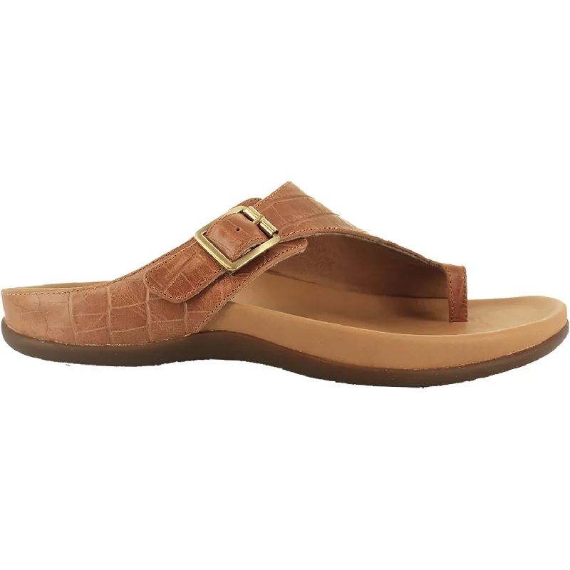 sandals for long days out in the sunWomen's Strive Java Woodsmoke Croc Leather