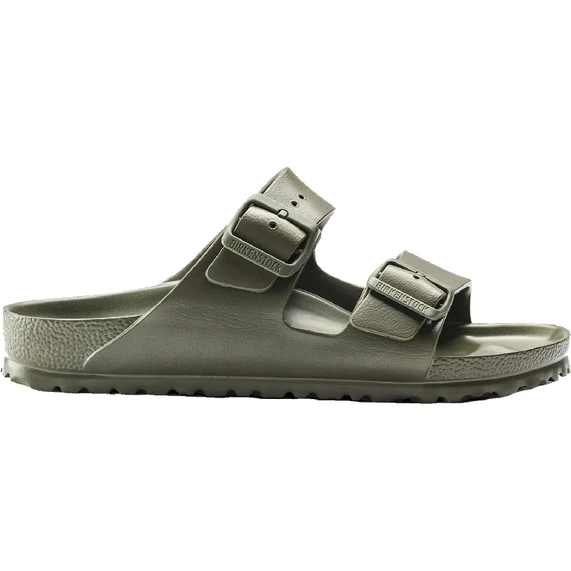 sandals for all-day comfort and styleUnisex Birkenstock Arizona Essentials Khaki EVA Synthetic