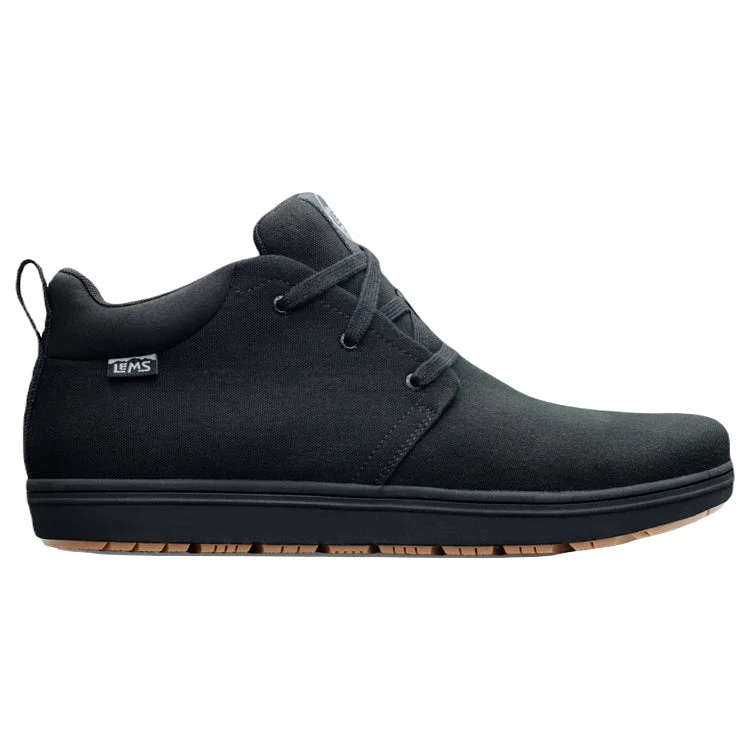 Comfortable boots with cushioned insoles for long-lasting comfortLems Chukka Grip Canvas Blackout