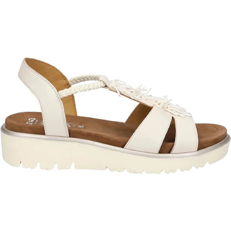 comfortable sandals for outdoor diningWomen's Ara Bristol Cream Leather