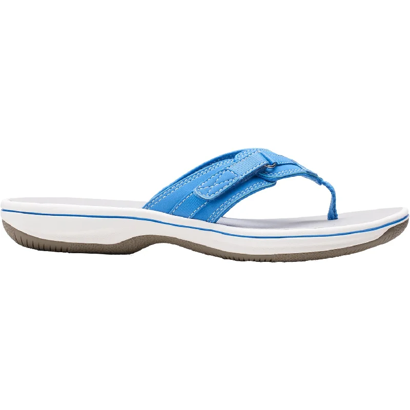 sandals with high arch supportWomen's Clarks Cloudsteppers Breeze Sea Blue Synthetic