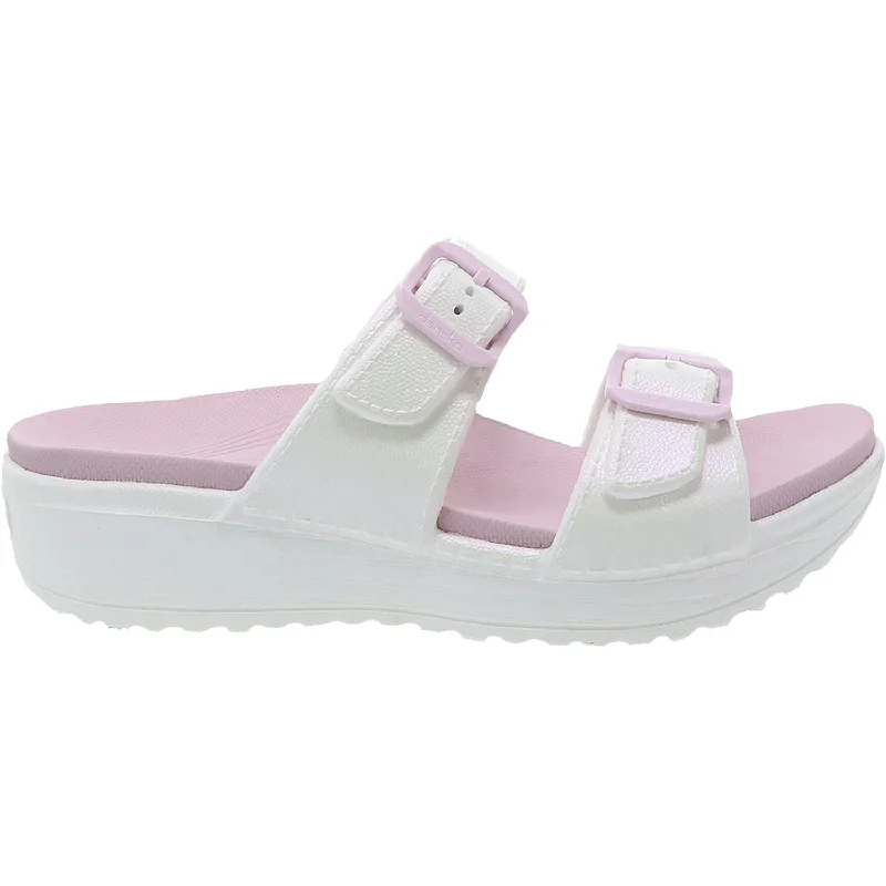 sandals for a day at the seasideWomen's Dansko Kandi Pearl Iridescent EVA