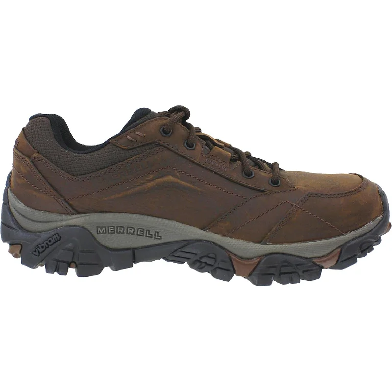 running shoes with soft impact absorptionMen's Merrell Moab Adventure Lace Dark Earth Nubuck