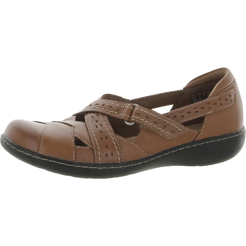 casual shoes with simple and sleek design for easy stylingClarks Womens Asland Spin Q Leather Mary Jane Casual Shoes