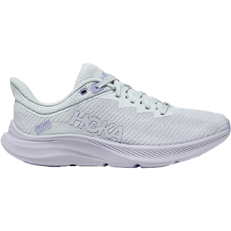 athletic shoes for running with lightweight designWomen's Hoka Solimar Illusion/Ether Mesh