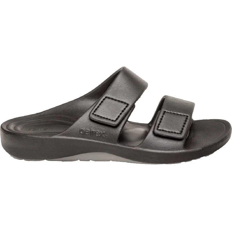 sandals for casual sunny getawaysMen's Aetrex Milos Black EVA