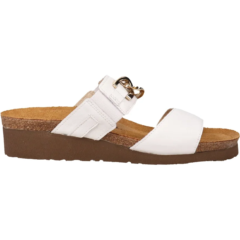 sandals for stylish vacation vibesWomen's Naot Victoria Soft White Leather