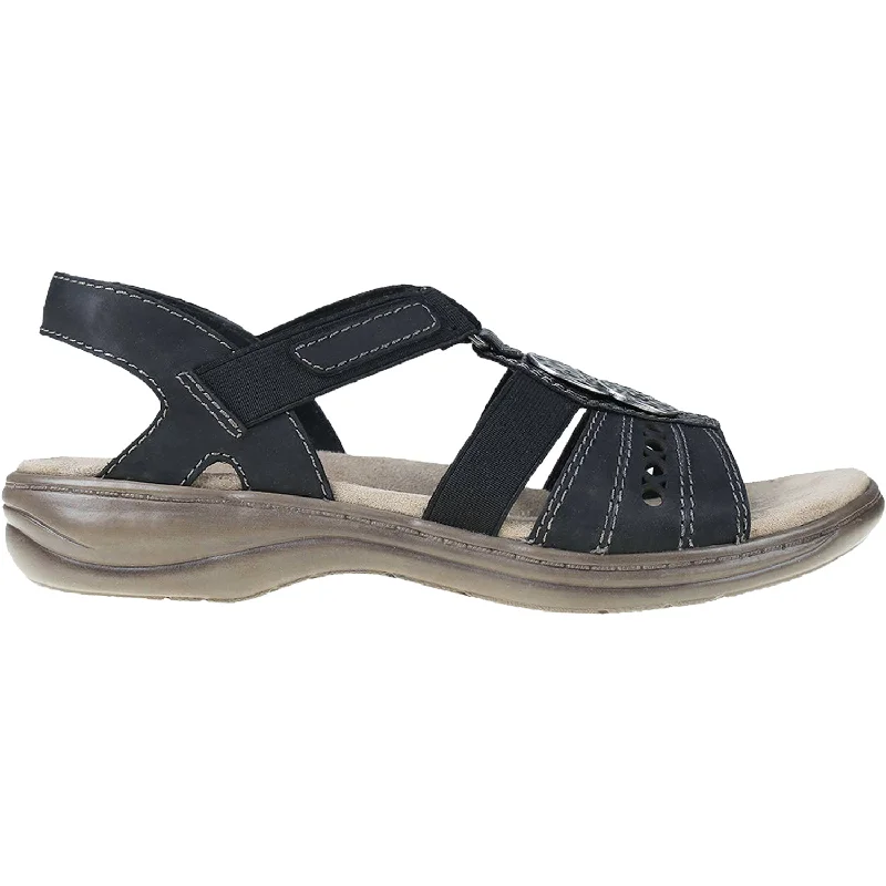 sandals with extra cushioning for supportWomen's Earth Sasha Black Leather