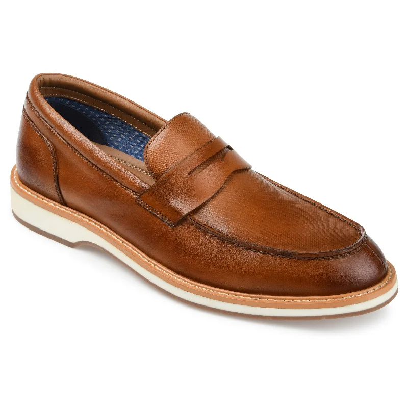 loafers for women with elegant detailing for added flair-Thomas & Vine Watkins Embossed Penny Loafer