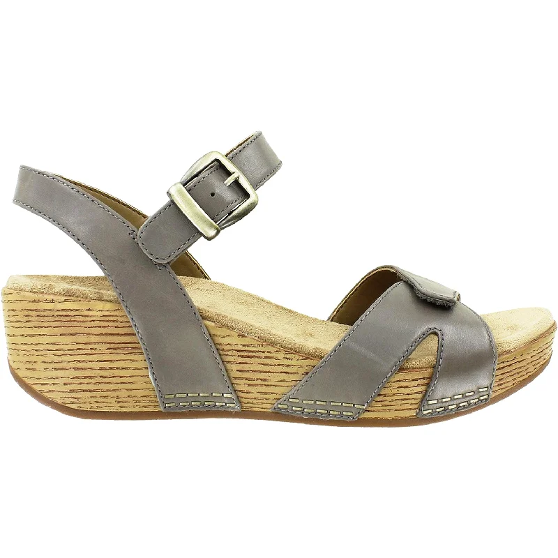 trendy sandals for menWomen's Dansko Laurie Stone Burnished Calf Leather