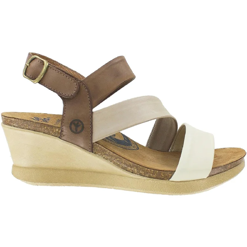 sandals for active sunny vacationsWomen's Wanda Panda Meryl WP-3111 Ice/Tierra/Marron Leather