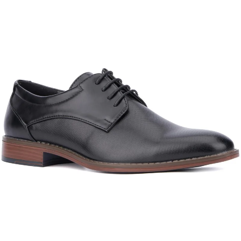 Xray Mens Atwood Faux Leather Lace-Up Oxfords