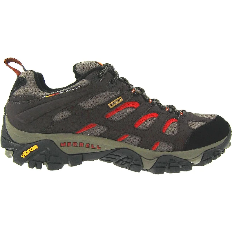 cross-training shoes for fitnessMen's Merrell Moab Waterproof Gore-Tex XCR Dark Chocolate Leather