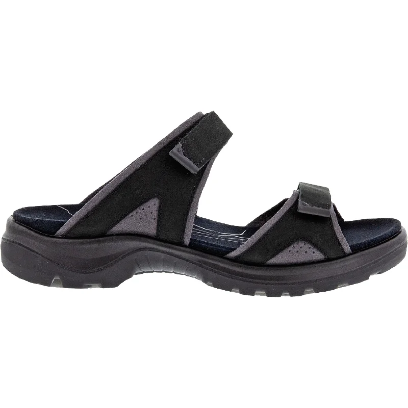 sandals for everyday adventuresWomen's Ecco Yucatan 2.0 Offroad Slide Black Nubuck