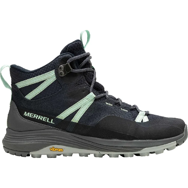 Fashionable boots with simple, minimalist designsMerrell Siren 4 Mid GORE-TEX Womens Walking Boots - Navy