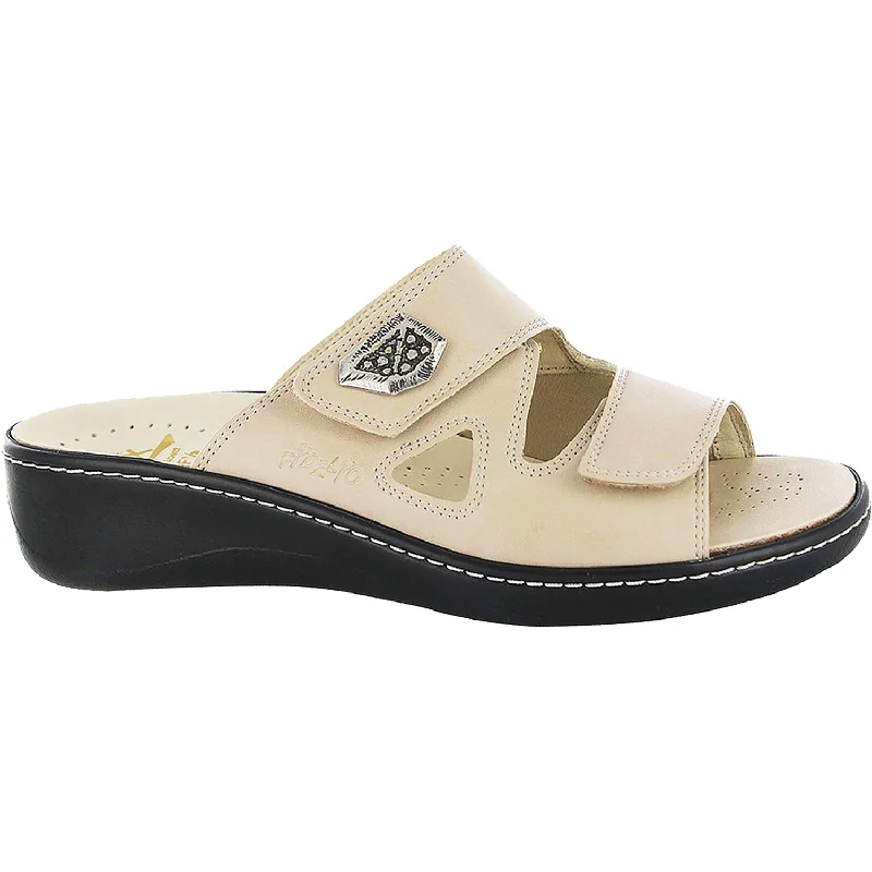 sandals for stylish beach loungingWomen's Fidelio 43-4103 Linz 2 Beige Leather