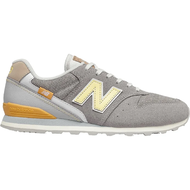 athletic shoes for intense training with sturdy constructionWomen's New Balance WL996CPC Marblehead/Lemon Haze Suede/Mesh