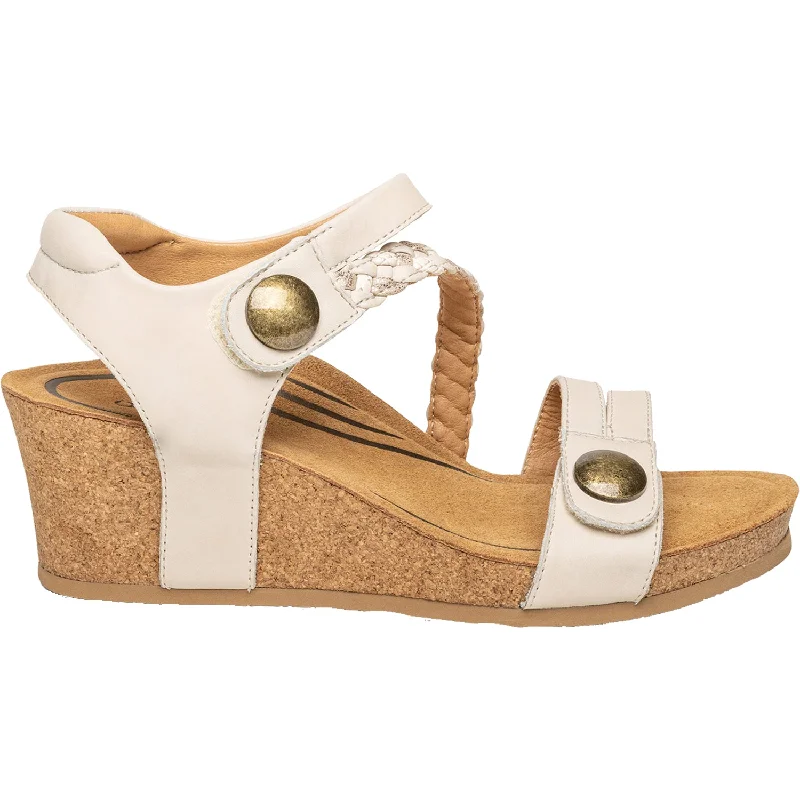 sandals for summer nightsWomen's Aetrex Avril White Leather