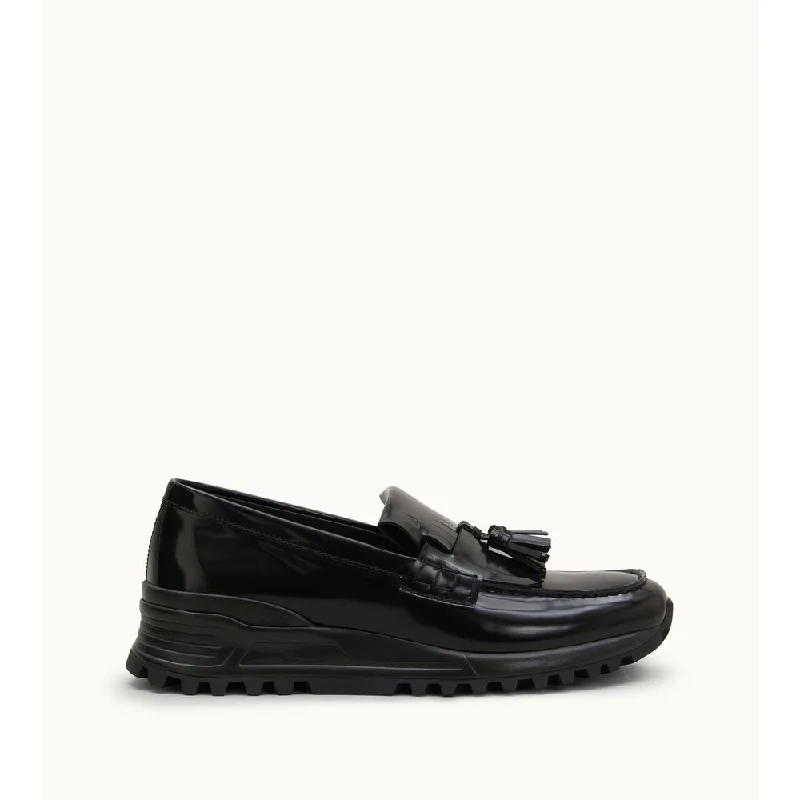 loafers for men with slip-on comfort for easy wear-Loafers in Shiny Leather