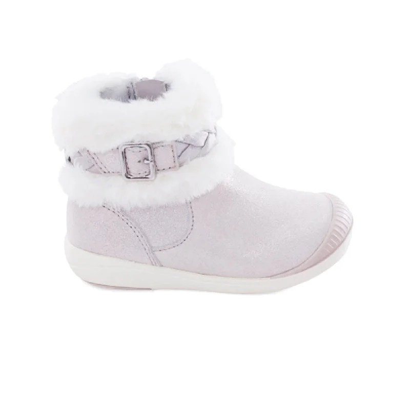 Elegant leather boots for evening wearStride Rite Toddler Girls SR Tessa Zip Boot Hushed Violet